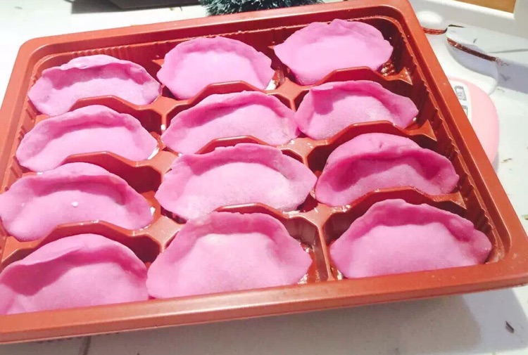 +喜庆彩饺#松下饭煲年味#的做法图解9