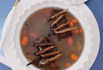 #营养小食光#冬虫夏草海参瑶柱腱子肉汤的做法