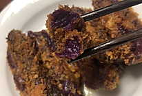 炼乳紫薯条的做法