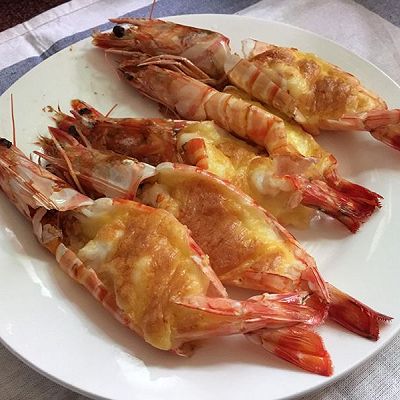 芝士焗大虾
