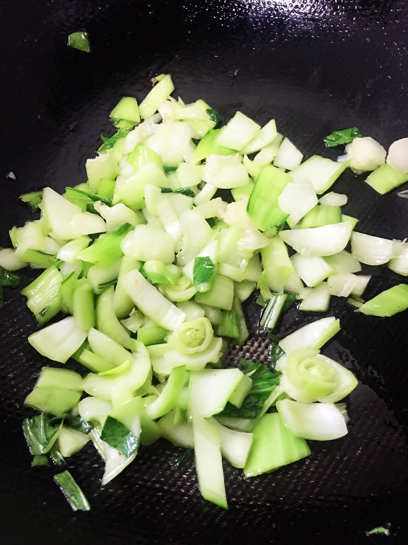 香肠菜饭的做法图解5