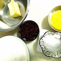 蔓越莓饼干（自己用）的做法图解1