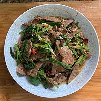 香炒猪肝的做法图解4