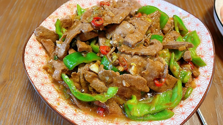 香香香香的油爆猪肝的做法