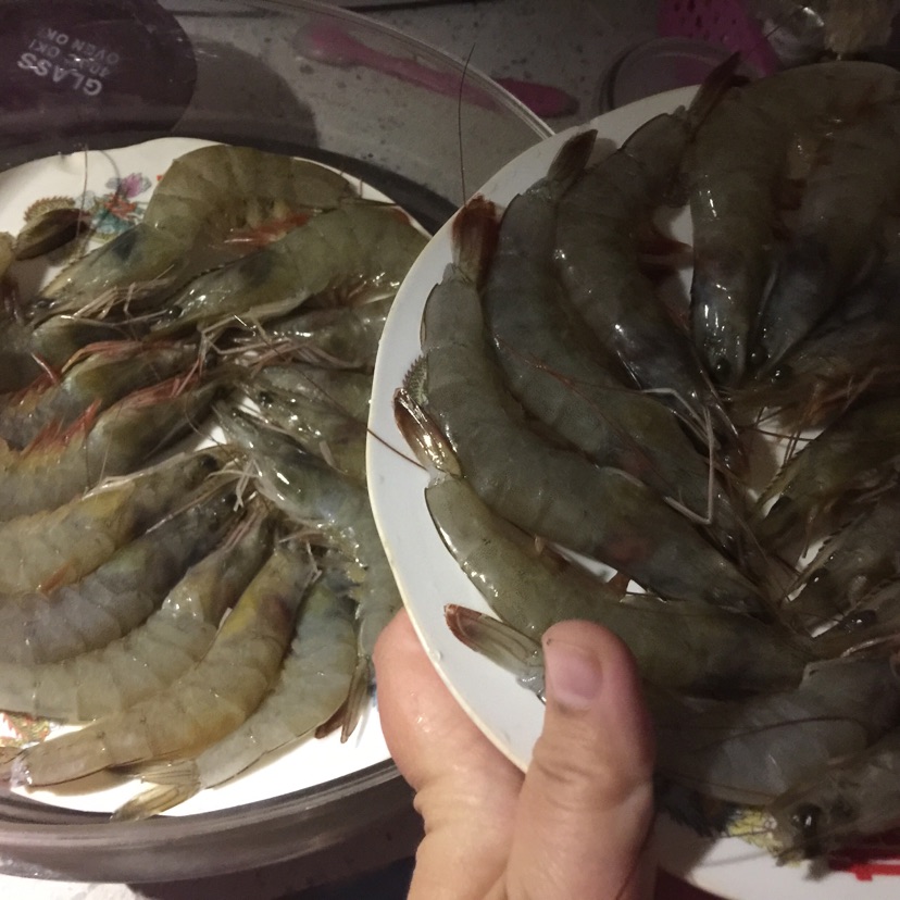 烤虾干的做法图解2