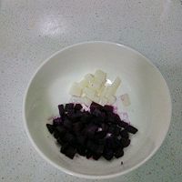紫薯山药奶香泥的做法图解3