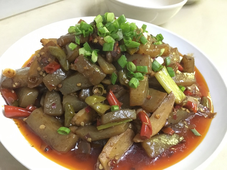泡椒烧魔芋的做法