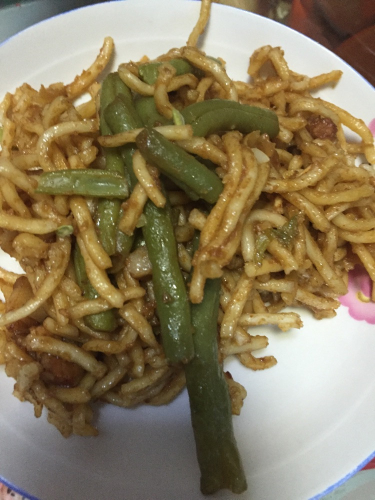 铁锅焖面的做法