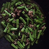 豆角橄榄菜的做法图解4