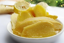 冰爽夏吃姜，蜂蜜柠檬味的做法