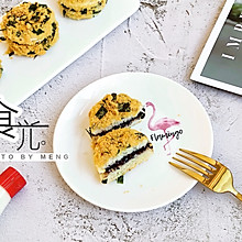 海苔肉松小贝【简易吐司版】#憋在家里吃什么#