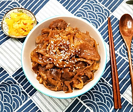美味便当——日式烧汁肥牛饭的做法