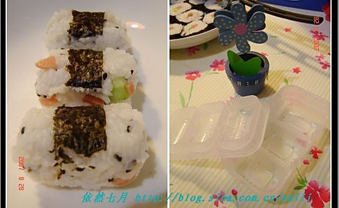 寿司饭团的做法