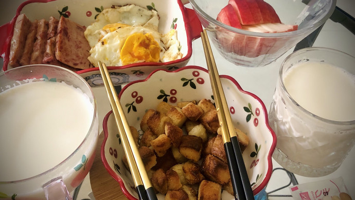 奶香吐司丁