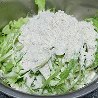 香辣圆白菜麦饭的做法图解3