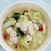白菜烩豆腐的做法图解5