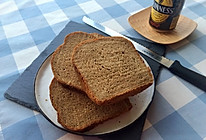 黑啤黑麦法式面包的做法
