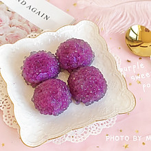 紫薯西米水晶球#好吃不上火#