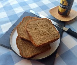 黑啤黑麦法式面包的做法