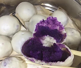 紫薯包的做法