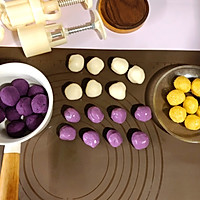 紫薯椰蓉冰皮月饼的做法图解16