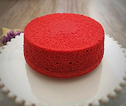 #憋在家里吃什么#红丝绒戚风蛋糕，柔软的就像爱情的做法
