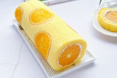香橙蛋糕卷