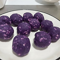 紫薯芝士烙饼的做法图解2