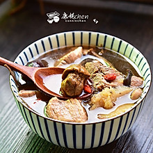 姬松茸茶树菇瘦肉汤