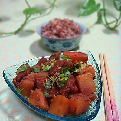 土豆烧牛肉