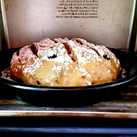 欧式葡萄干面包#美的绅士烤箱#的做法图解5