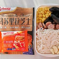 双层芝士番茄乌冬锅的做法图解1