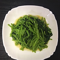 清炒茼蒿的做法图解4