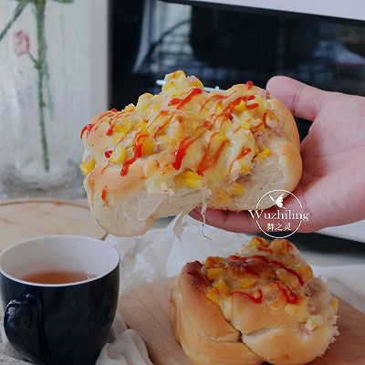 #七夕“食”刻 【甜玉米芝士面包】