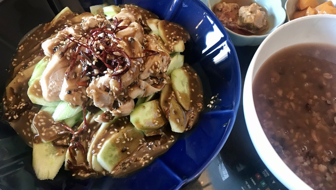 麻辣酸甜香的怪味鸡丝