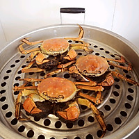#秋日品蟹 邂逅好味道#清蒸大螃蟹的做法图解4
