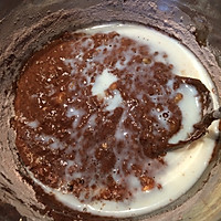 香蕉巧克力蛋糕「无油低糖烘焙」的做法图解5
