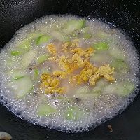 丝瓜蛤蜊鸡蛋汤的做法图解6