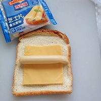 芝士吐司卷香肠#百吉福芝士面包#的做法图解4