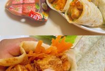 #大喜大欢喜烧烤店#鸡肉卷饼的做法