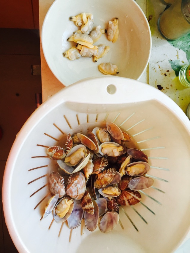 大连芸豆蚬子面的做法图解2
