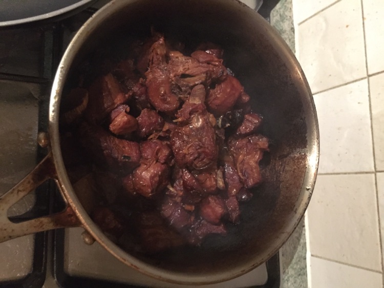 Braised wild ass