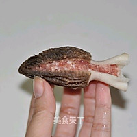 羊肚菌酿肉的做法图解4