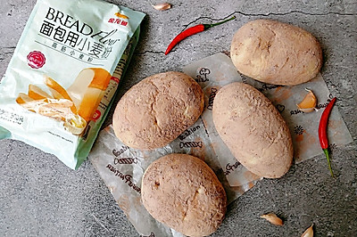 以假乱真的土豆面包