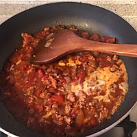 简单快手的番茄肉酱意面的做法图解4