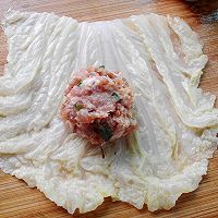 #粉粉套装试用#--蚝油白菜包的做法图解7