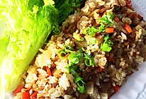 蒜蓉生蚝炒饭的做法