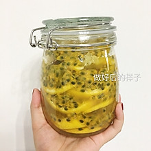 百香果蜂蜜柠檬茶