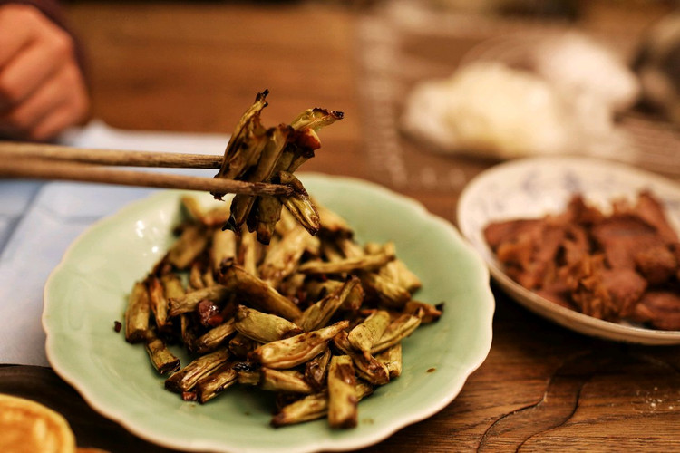 干煸芸豆——空气炸锅超级少油版素菜的做法