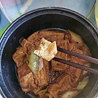 周末在家学做鲁菜～～葱烧豆腐的做法图解14
